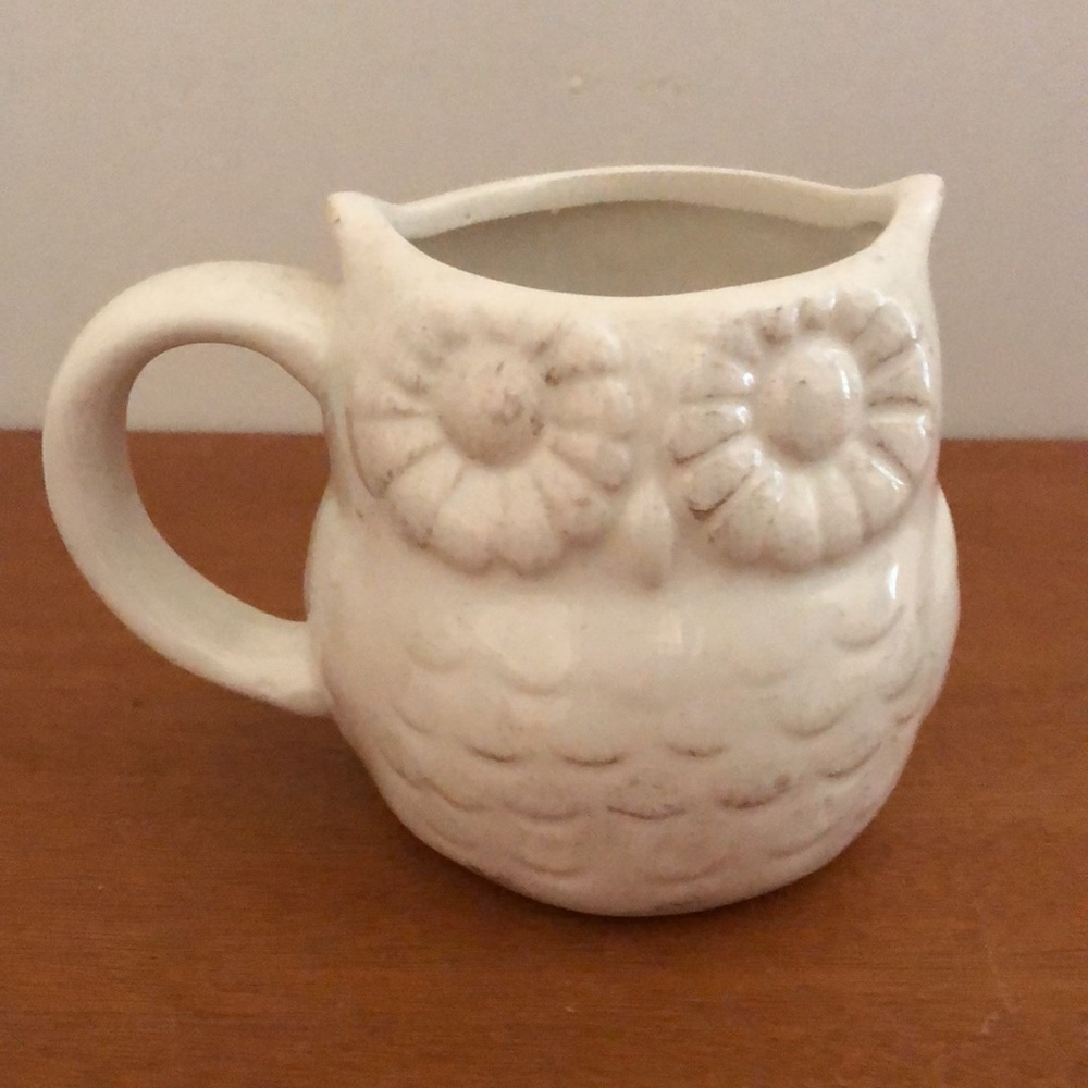 Cute White Owl Coffee Mug
